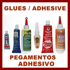 Glues and adhesives for crafts and jewellery making